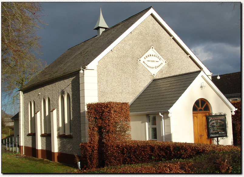 Photograph of Cranagill Methodist Church, Co. Armagh, Northern Ireland, United Kingdom