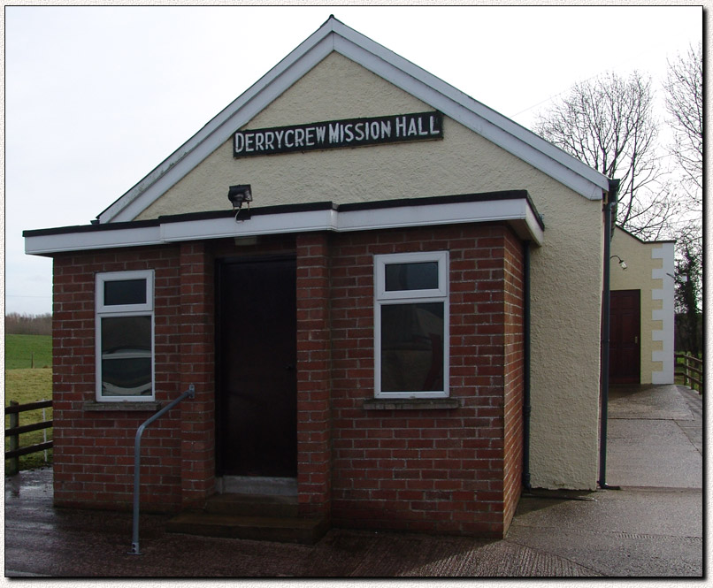Photograph of Derrycrew Mission Hall, Loughgall, Co. Armagh, Northern Ireland, United Kingdom