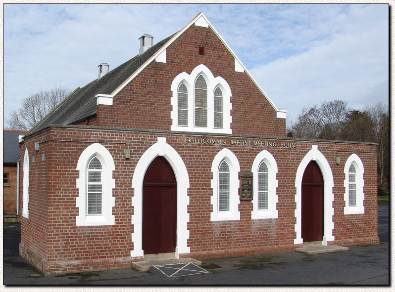 Photograph of Killicomaine Baptist Church, Portadown, Co. Armagh, Northern Ireland, United Kingdom