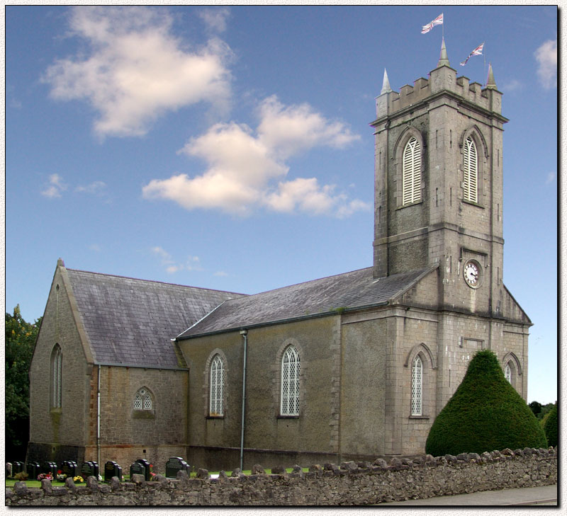 Photograph of St. Luke's Parish Church, Loughgall, Co. Armagh, Northern Ireland, United Kingdom