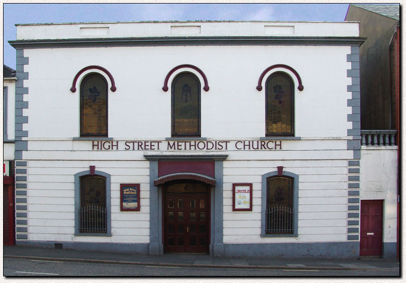 Photograph of High Street Methodist Church, Lurgan, Co. Armagh, Northern Ireland, United Kingdom