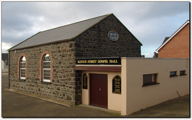 Photograph of Scotch Street Gospel Hall, Portadown, Co. Armagh, Northern Ireland, United Kingdom