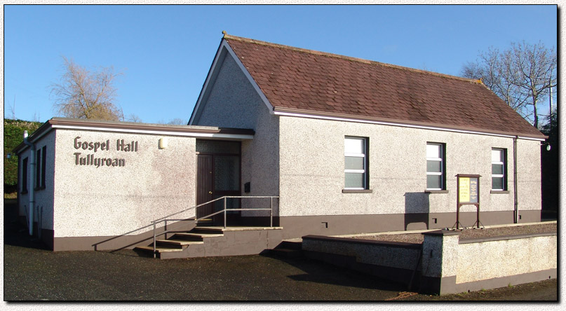 Photograph of Tullyroan Gospel Hall, Loughgall, Co. Armagh, Northern Ireland, United Kingdom