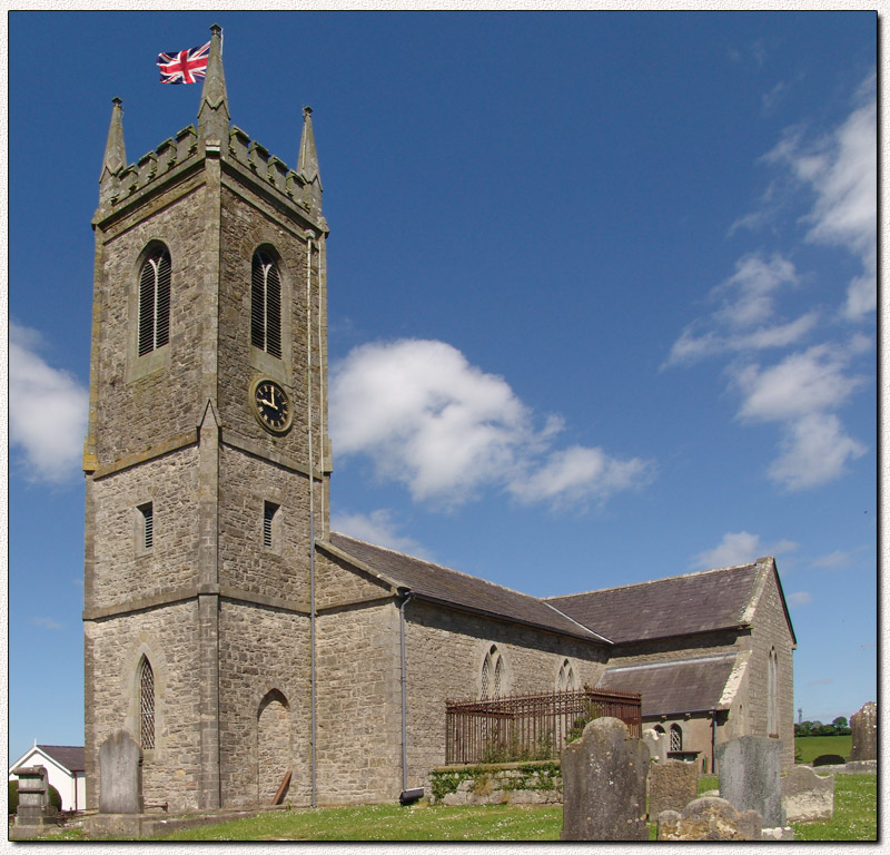 Photograph of St. Vindic's Parish Church, Tynan, Co. Armagh, Northern Ireland, United Kingdom