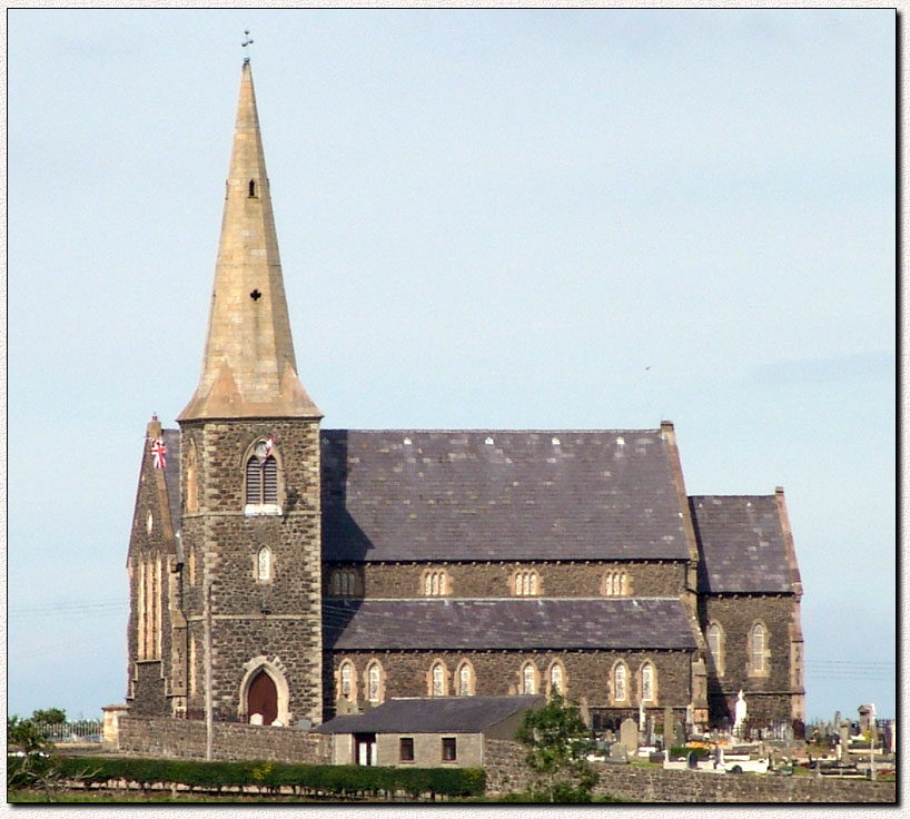 Photograph of Drumcree Parish Church, Portadown, Co. Armagh, Northern Ireland, United Kingdom