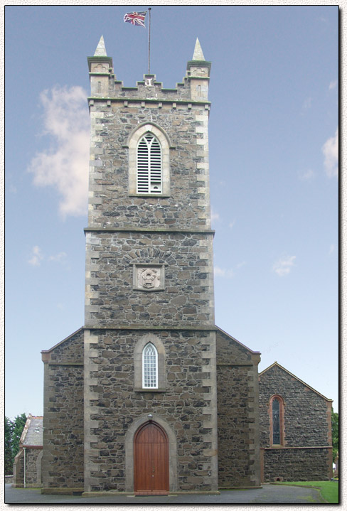 Photograph of Seagoe Parish Church, Portadown, Co. Armagh, Northern Ireland, United Kingdom
