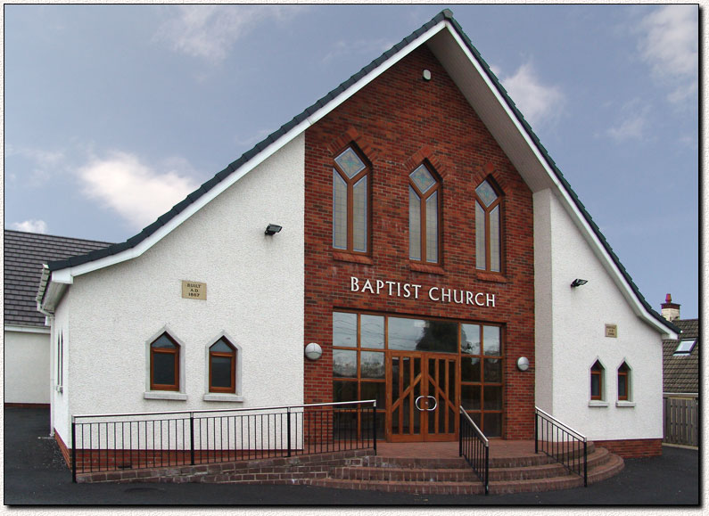 Photograph of Tandragee Baptist Church, Co. Armagh, Northern Ireland, United Kingdom
