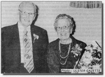 John Henry and Dorothy M. Sinton on their Diamond Wedding Aniversary