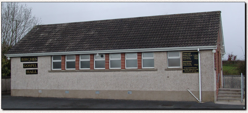 Photograph of Birches Gospel Hall, Co. Armagh, Northern Ireland, U.K.