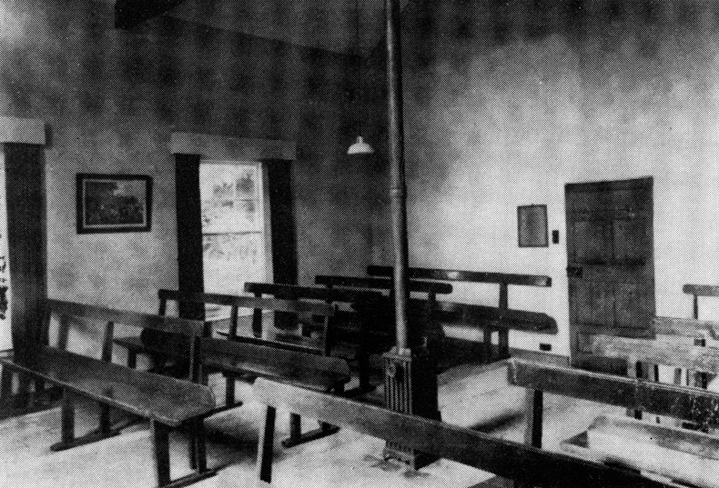 Interior of the Old Meeting House 1960