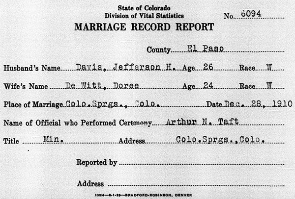 jefferson davis family tree