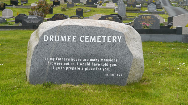 Drumee Cemetry, Castlewellan Road, Newcastle, Co. Down, Northern Ireland