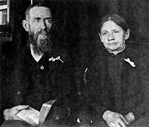 Joseph and Prudence Sinton circa 1890