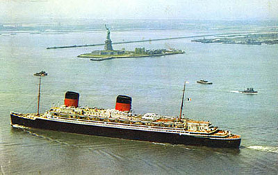 Photograph of the S.S. Liberté, Compagnie Générale Transatlantique