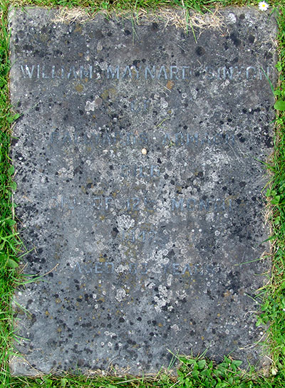 Headstone of William Maynard Sinton 1860 - 1942