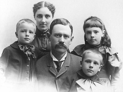 George Sinton and family