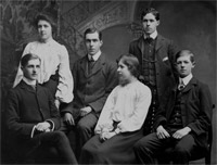 Thumbnail photograph of The children of David and Annie Sinton, Rostrevor, Co. Down - circa 1905