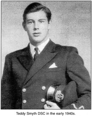 Teddy Smith DSC in the early 1940s
